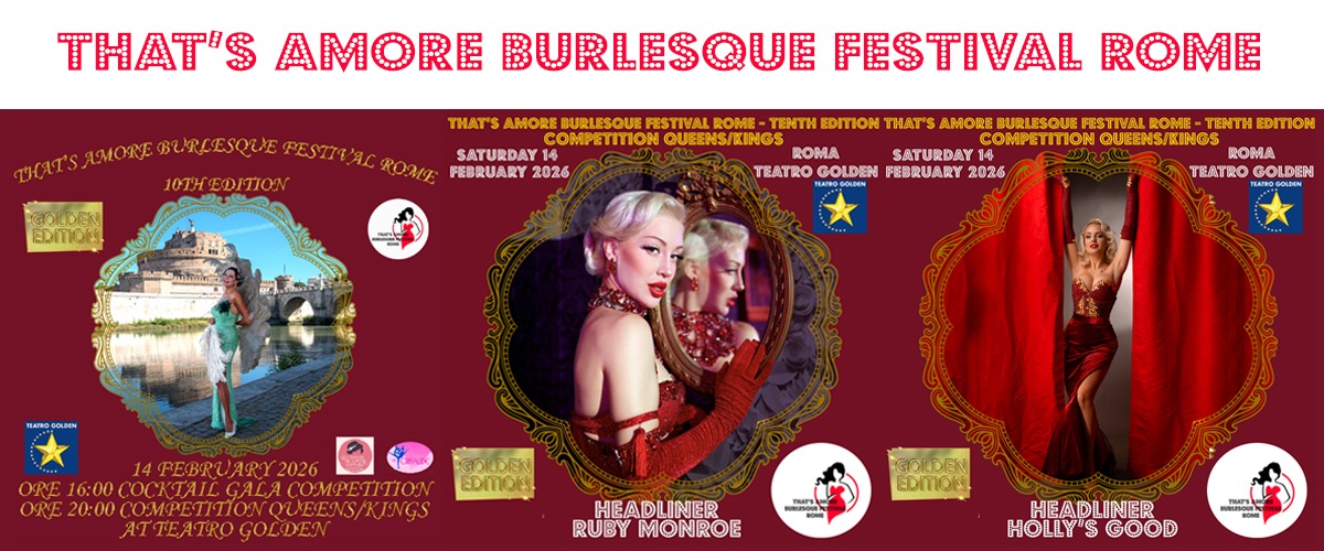 THAT'S AMORE BURLESQUE FESTIVAL